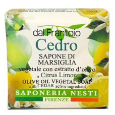 Мило Nesti Dante Dal Frantoio Cedro Sapone di Marsiglia Citrus Limon, 100 г